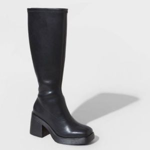 Women's Azzahya Stretch Tall Dress Boots -
Wild Fable™M Black
